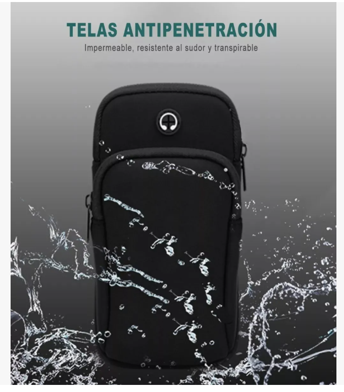 Foto 6 pulgar | Brazalete Xtellar Deportivo Para Celular Bolsa De Brazo Para Correr