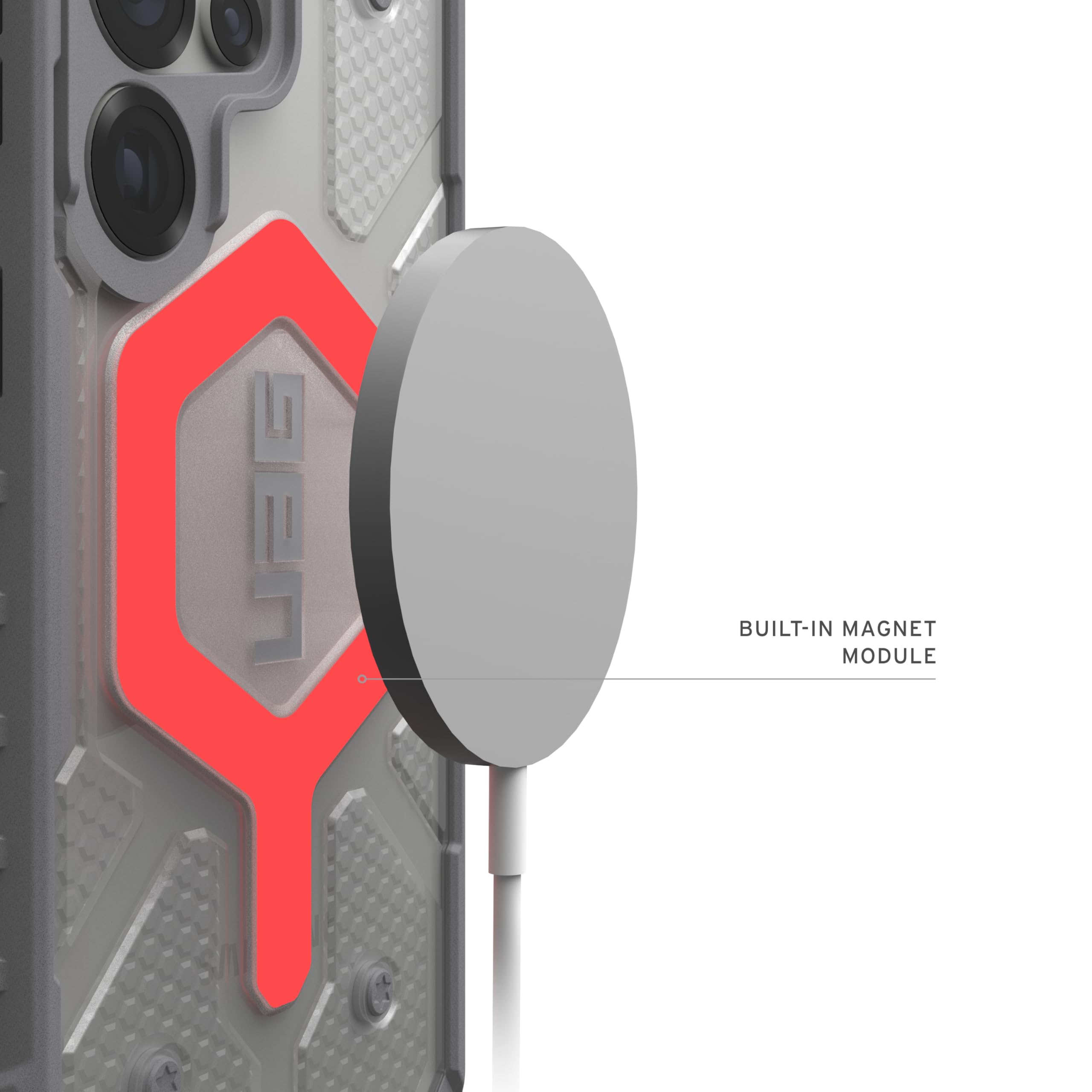 Foto 6 pulgar | Funda Urban Armor Gear Uag Pathfinder Transparente Para Samsung Galaxy S25 Ultra - Venta Internacional.