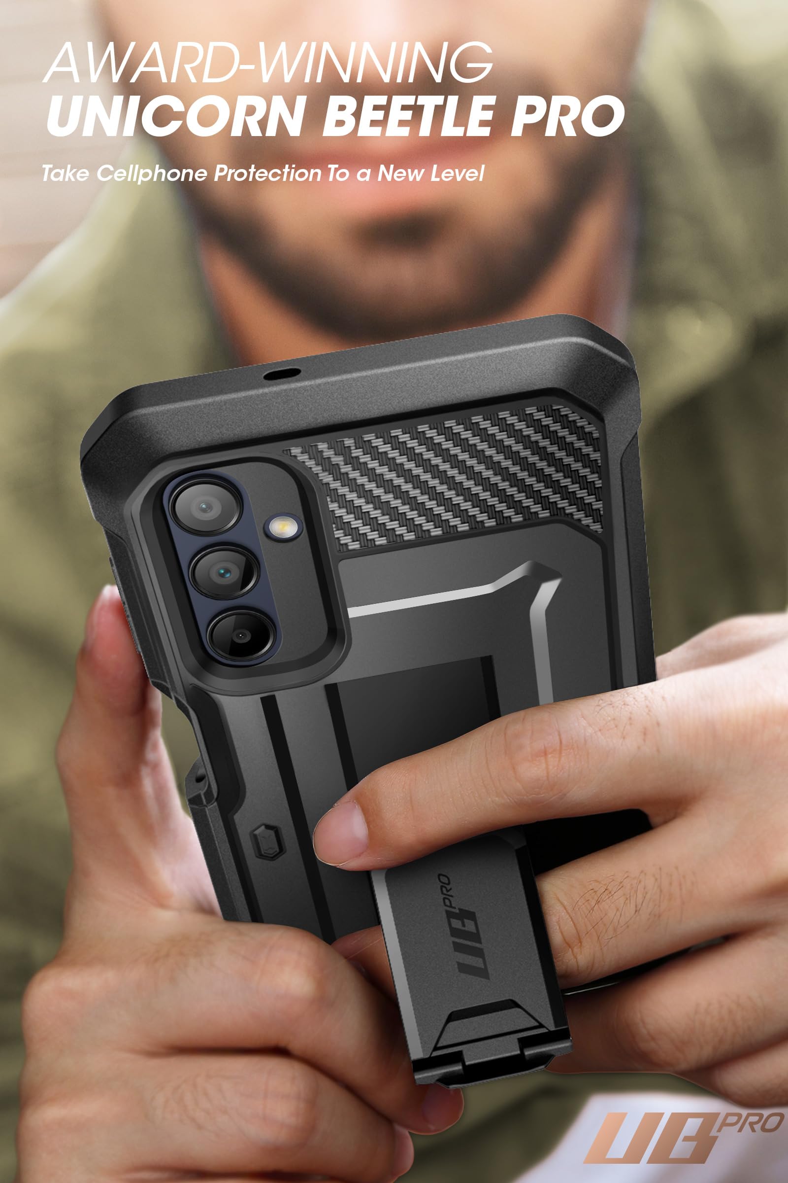 Foto 8 pulgar | Funda De Teléfono Supcase Unicorn Beetle Pro Para Samsung Galaxy A16 - Venta Internacional.