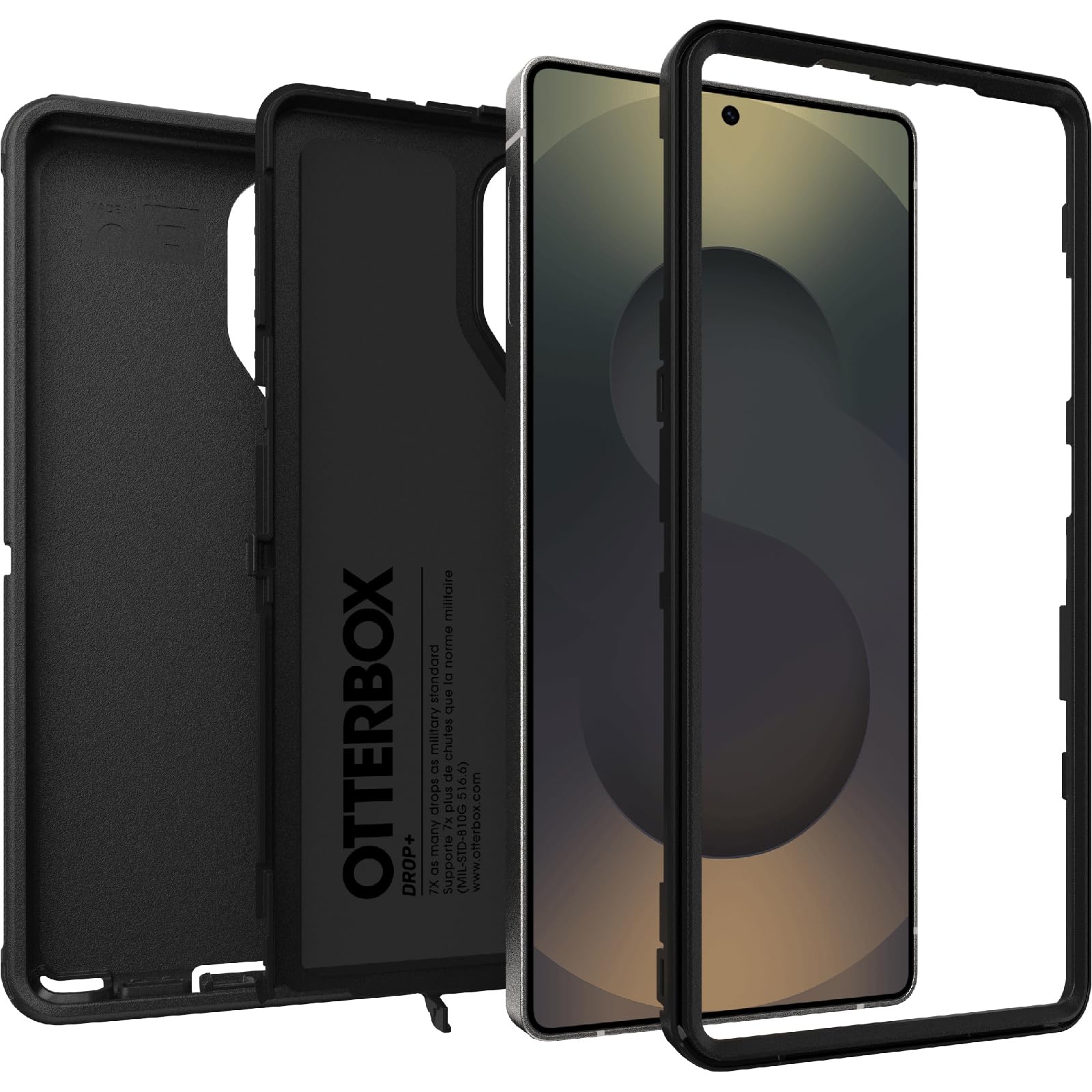 Foto 5 pulgar | Funda Otterbox Defender Para Samsung Galaxy S25 Ultra Negra - Venta Internacional.