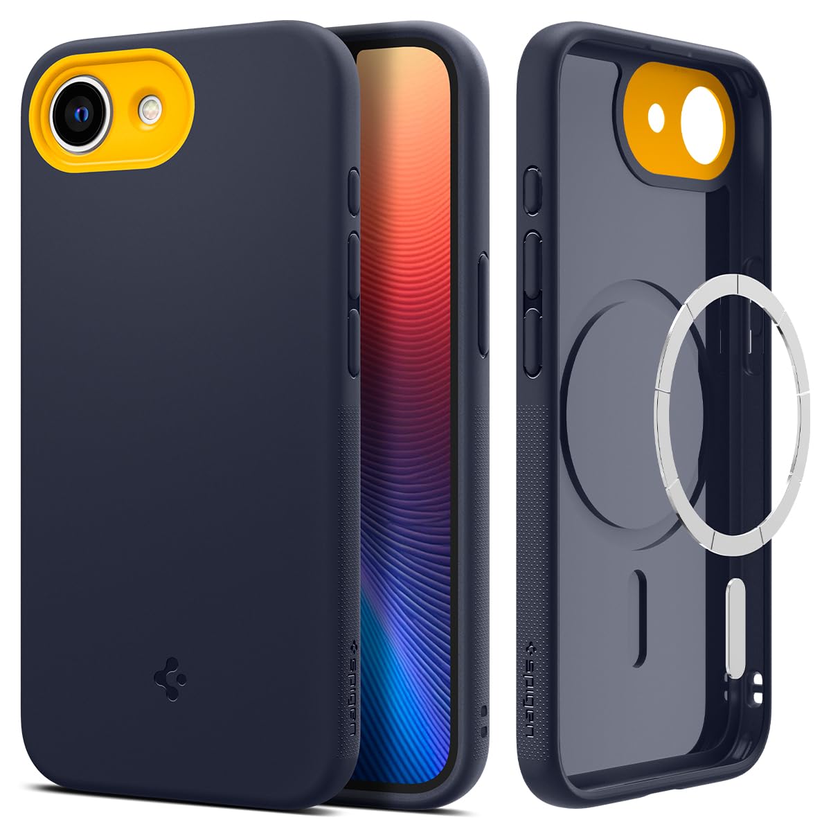 Foto 1 | Funda Spigen Nano Pop Magfit Para Iphone 16e, Color Azul - Venta Internacional.
