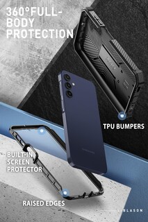 Foto 3 | Funda I-blason Armorbox Series Para Samsung Galaxy A16, Color Negro - Venta Internacional.