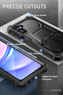 Foto 4 | Funda I-blason Armorbox Series Para Samsung Galaxy A16, Color Negro - Venta Internacional.