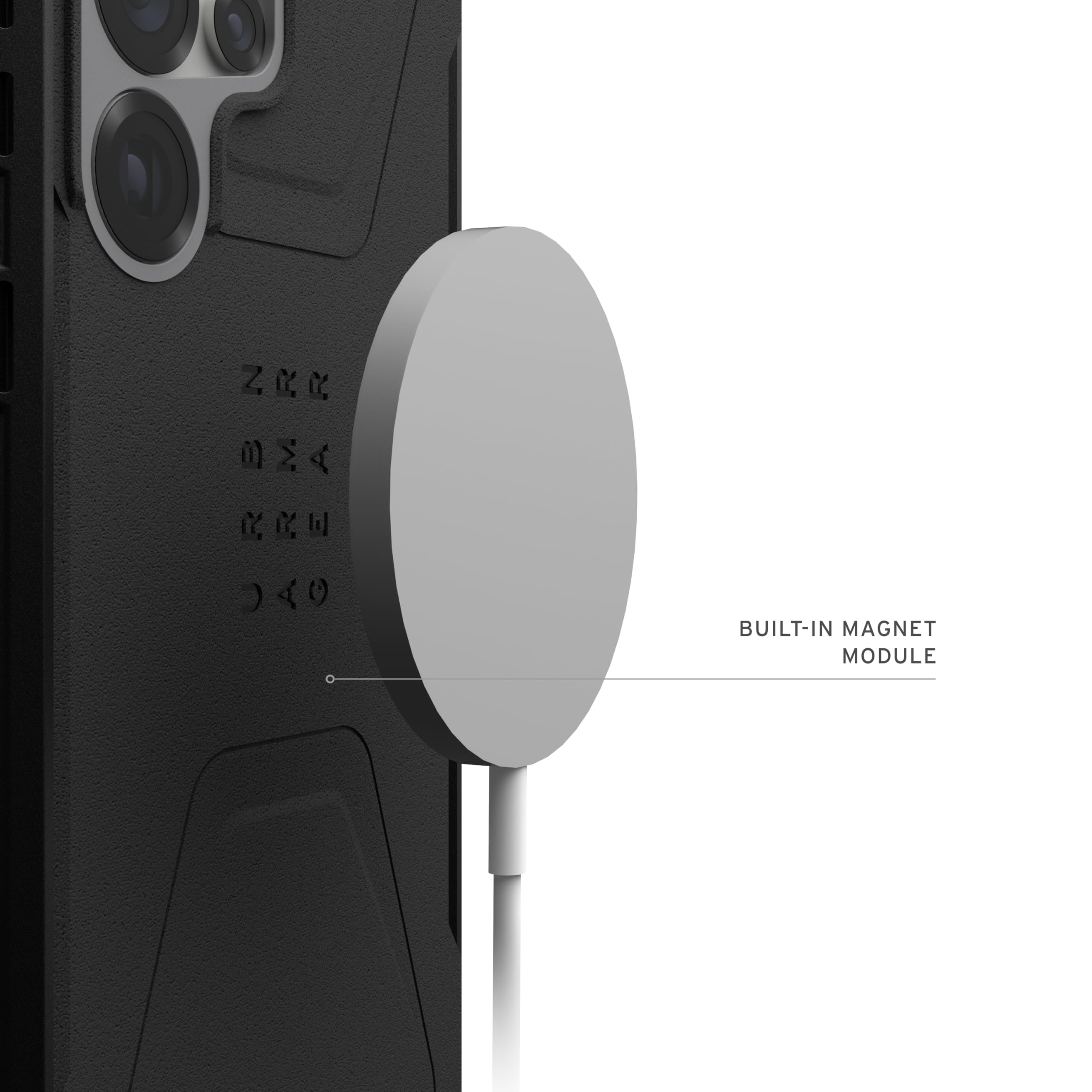 Foto 5 pulgar | Funda Urban Armor Gear Uag Civilian Para Samsung Galaxy S25 Ultra - Venta Internacional.