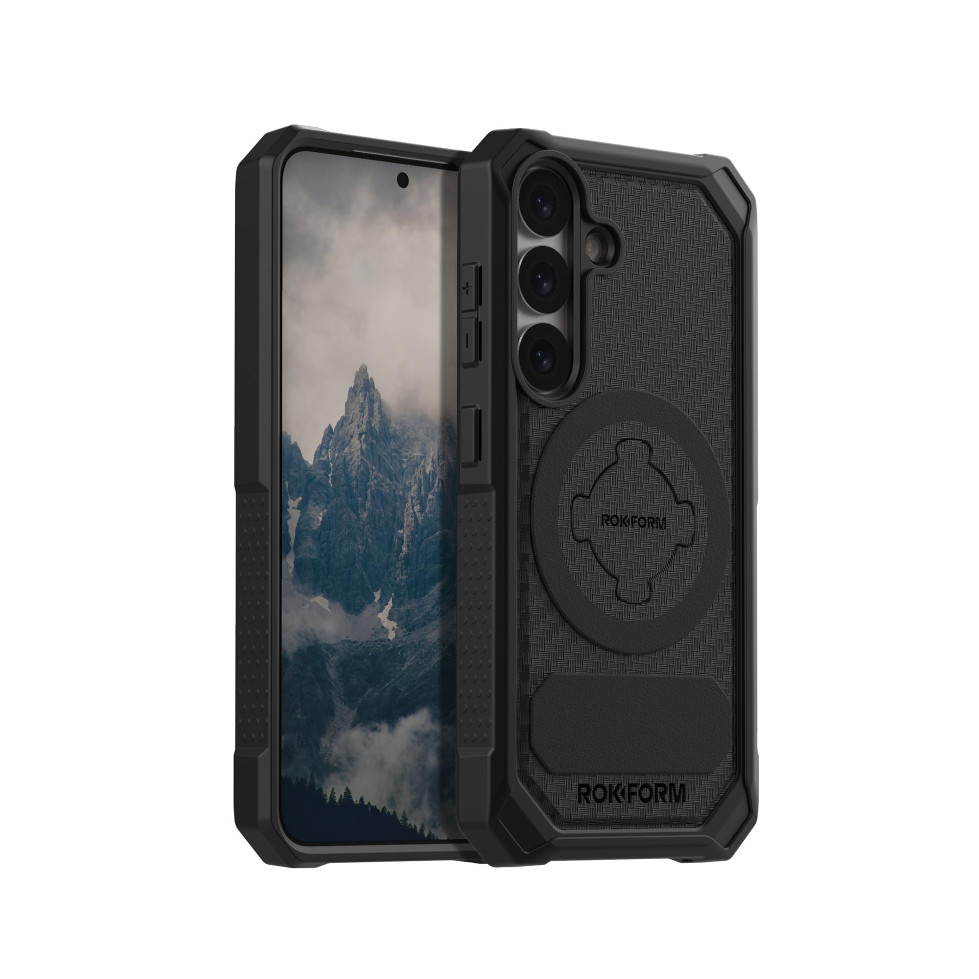 Foto 2 pulgar | Funda Rokform Rugged Para Galaxy S25 Con Mag Safe, Color Negro - Venta Internacional.