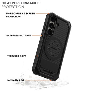 Foto 2 | Funda Rokform Rugged Para Galaxy S25 Con Mag Safe, Color Negro - Venta Internacional.