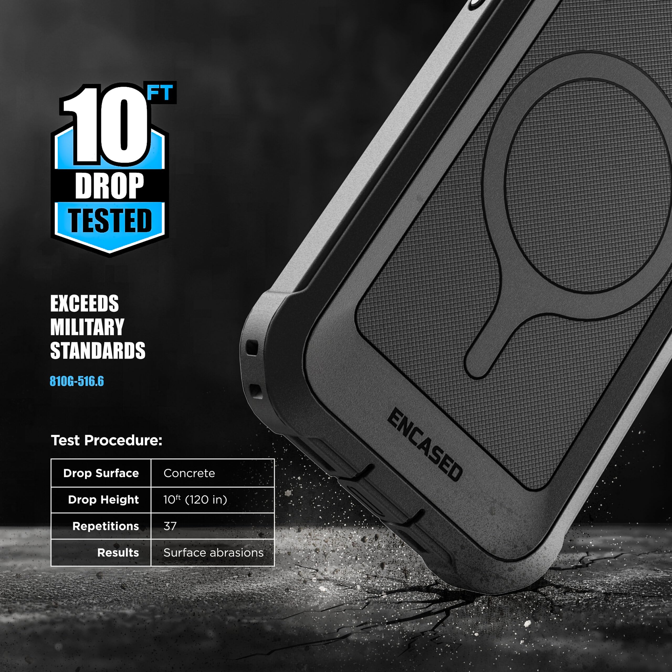 Foto 5 pulgar | Funda Protectora Con Carcasa Falcon Series Para Iphone 16e, Color Negro - Venta Internacional.