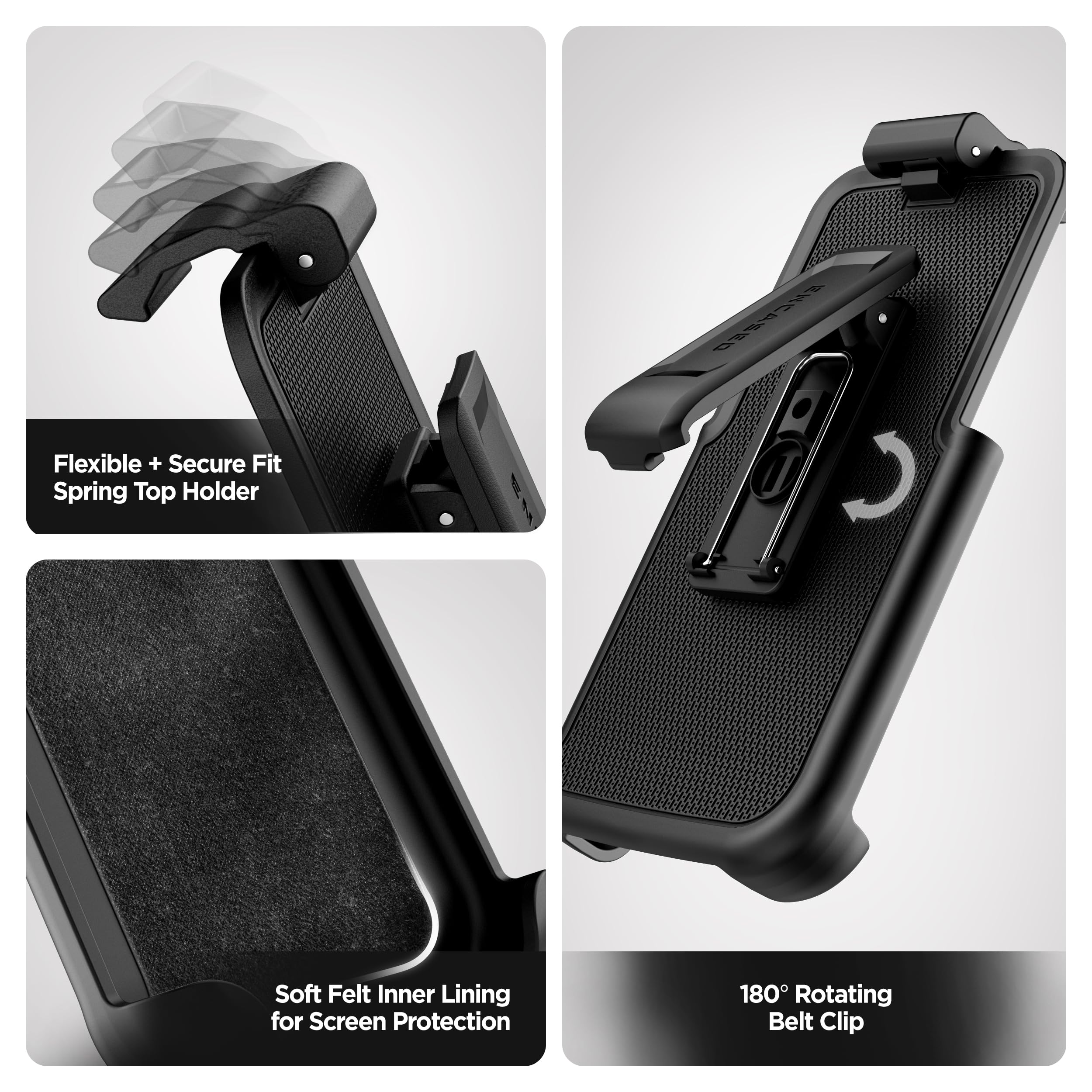 Foto 6 pulgar | Funda Protectora Con Carcasa Falcon Series Para Iphone 16e, Color Negro - Venta Internacional.