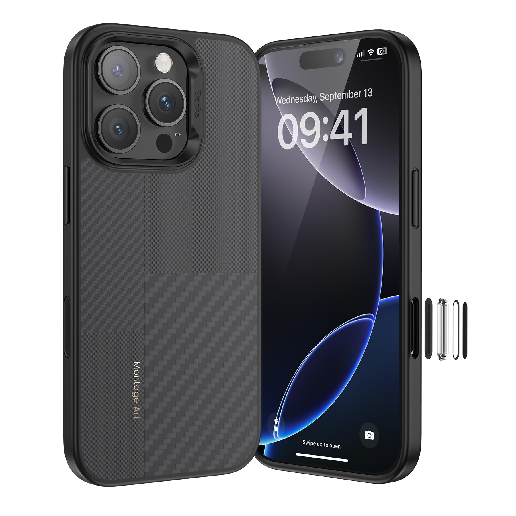 Foto 2 pulgar | Funda Benks Montage Armorpro Para Iphone 16 Pro Max Con Magsafe - Venta Internacional.
