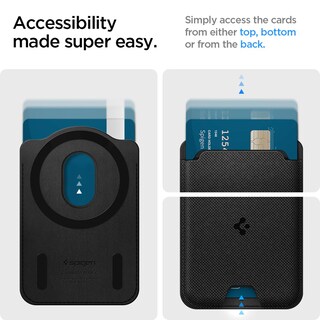 Foto 7 | Tarjetero Magnético Spigen Magfit Para Galaxy S25 - Venta Internacional.