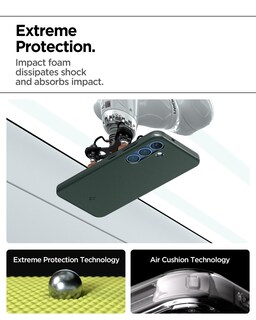 Foto 5 | Funda Spigen Thin Fit Magfit Para Samsung Galaxy S25, Color Verde - Venta Internacional.