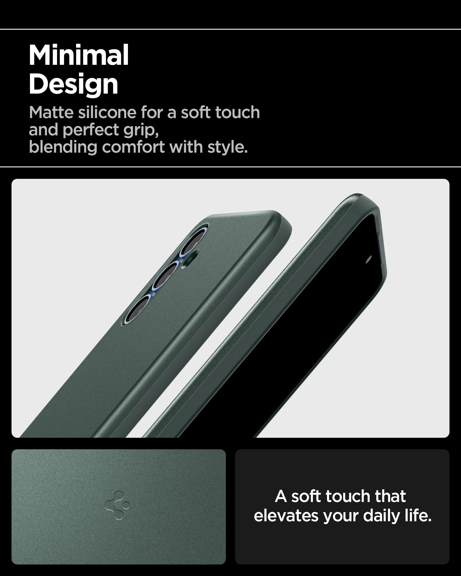 Foto 7 pulgar | Funda Spigen Thin Fit Magfit Para Samsung Galaxy S25, Color Verde - Venta Internacional.