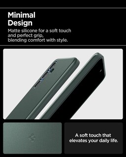 Foto 6 | Funda Spigen Thin Fit Magfit Para Samsung Galaxy S25, Color Verde - Venta Internacional.