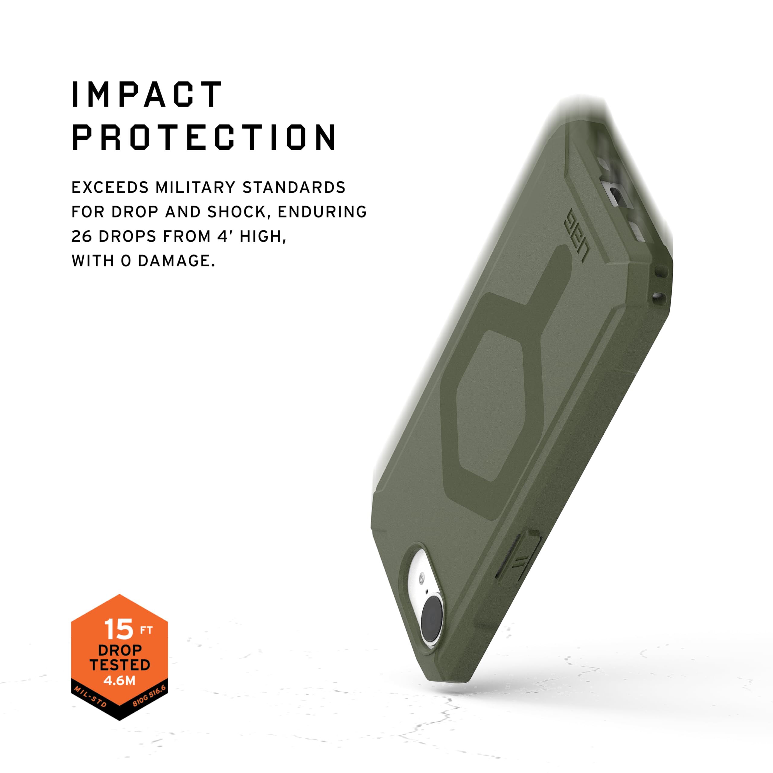 Foto 5 pulgar | Funda Para Teléfono Urban Armor Gear Uag Essential Armor Iphone 16e - Venta Internacional.