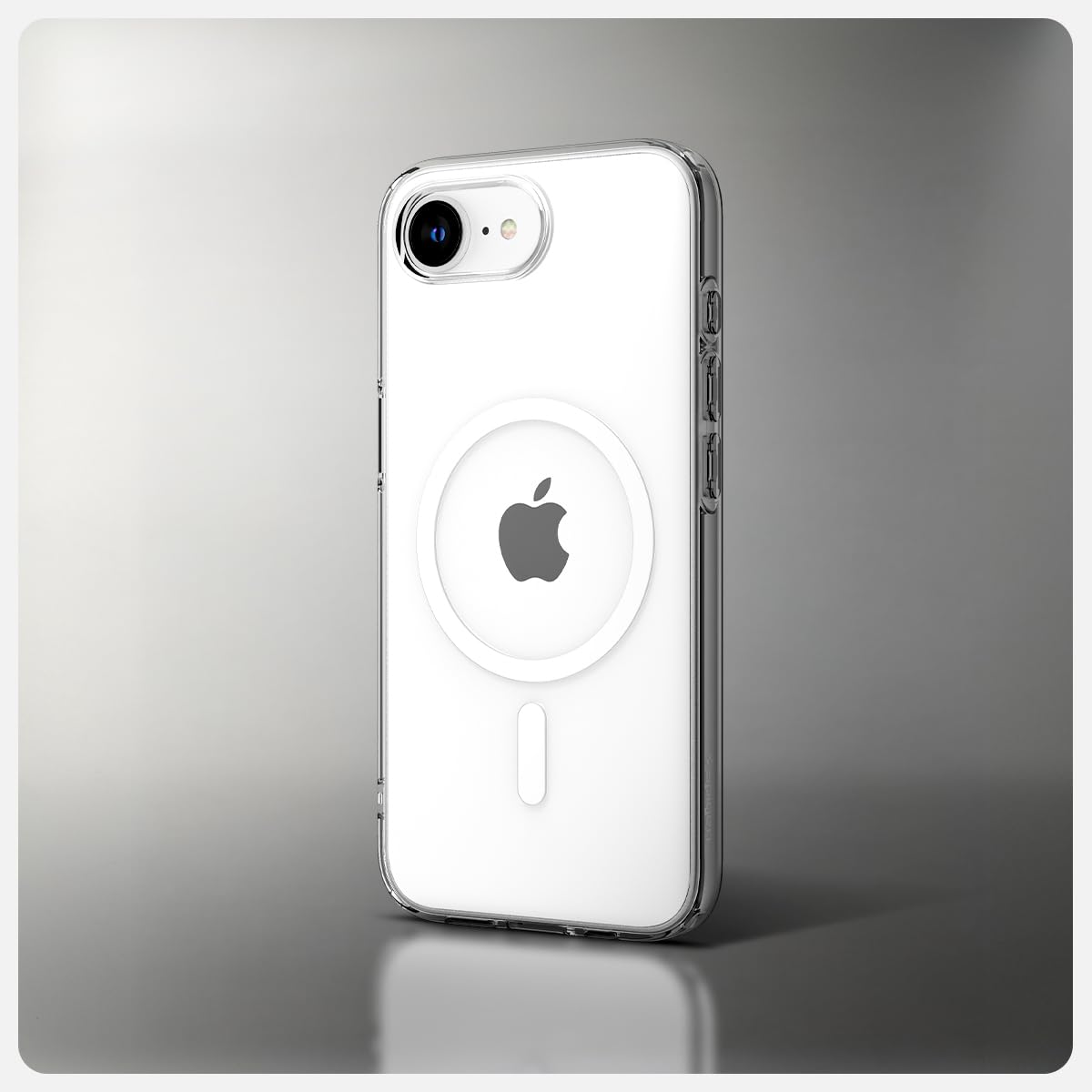 Foto 4 pulgar | Funda Magfit De Cristal Líquido Spigen Para Iphone 16e, Color Blanco Transparente - Venta Internacional.