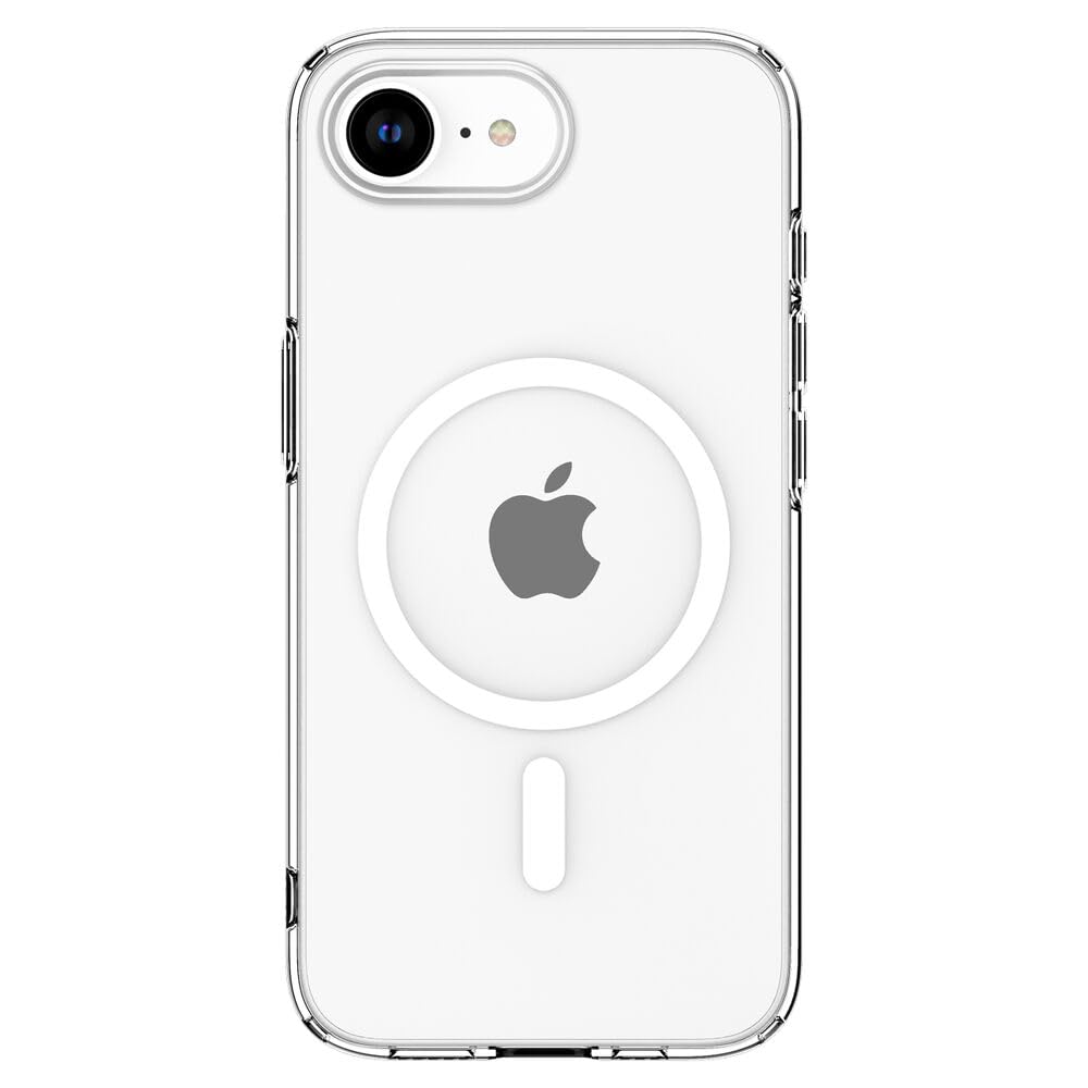 Foto 5 pulgar | Funda Magfit De Cristal Líquido Spigen Para Iphone 16e, Color Blanco Transparente - Venta Internacional.