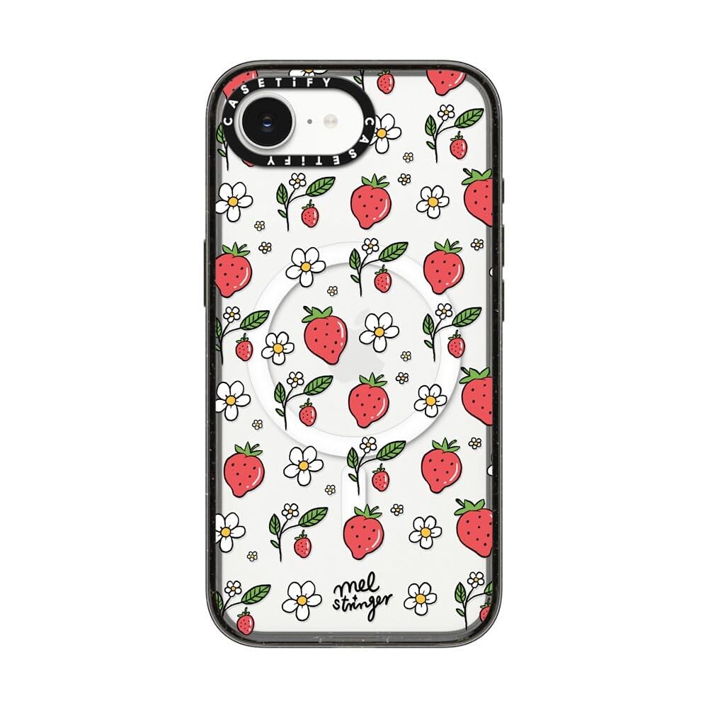 Foto 1 | Funda Para Teléfono Casetify Impact Iphone 16e Strawberry Summer - Venta Internacional.