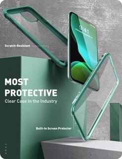 Foto 3 | Funda De Teléfono I-blason Ares Para Iphone 11 De 6.1 Pulgadas Con Protector De Pantalla - Venta Internacional.