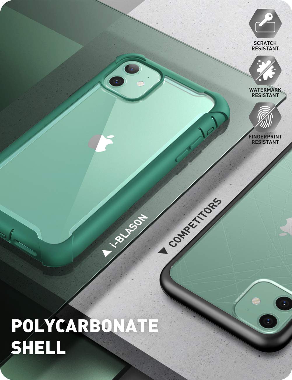 Foto 7 | Funda De Teléfono I-blason Ares Para Iphone 11 De 6.1 Pulgadas Con Protector De Pantalla - Venta Internacional.