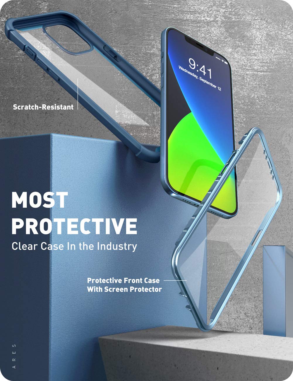 Foto 2 | Funda De Teléfono I-blason Ares Para Iphone 12 Pro Max De 6.7 Pulgadas (2020) - Venta Internacional.