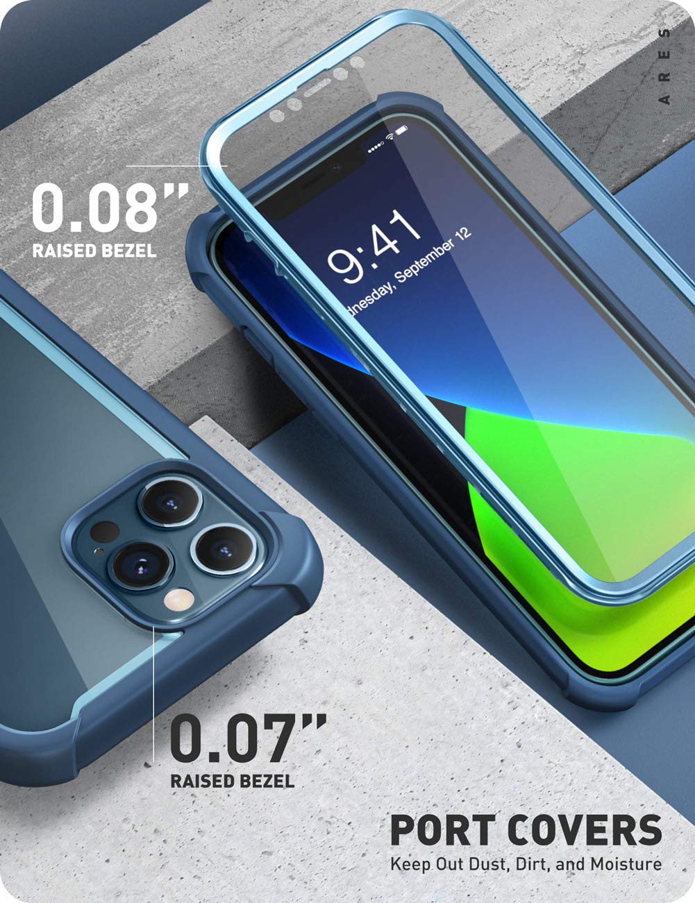 Foto 4 pulgar | Funda De Teléfono I-blason Ares Para Iphone 12 Pro Max De 6.7 Pulgadas (2020) - Venta Internacional.