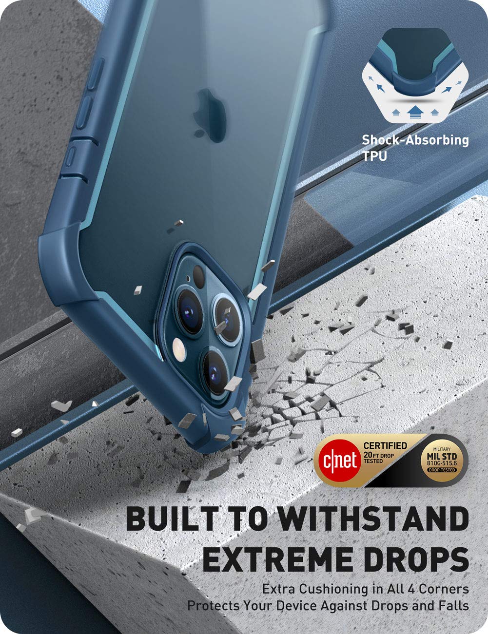 Foto 5 pulgar | Funda De Teléfono I-blason Ares Para Iphone 12 Pro Max De 6.7 Pulgadas (2020) - Venta Internacional.