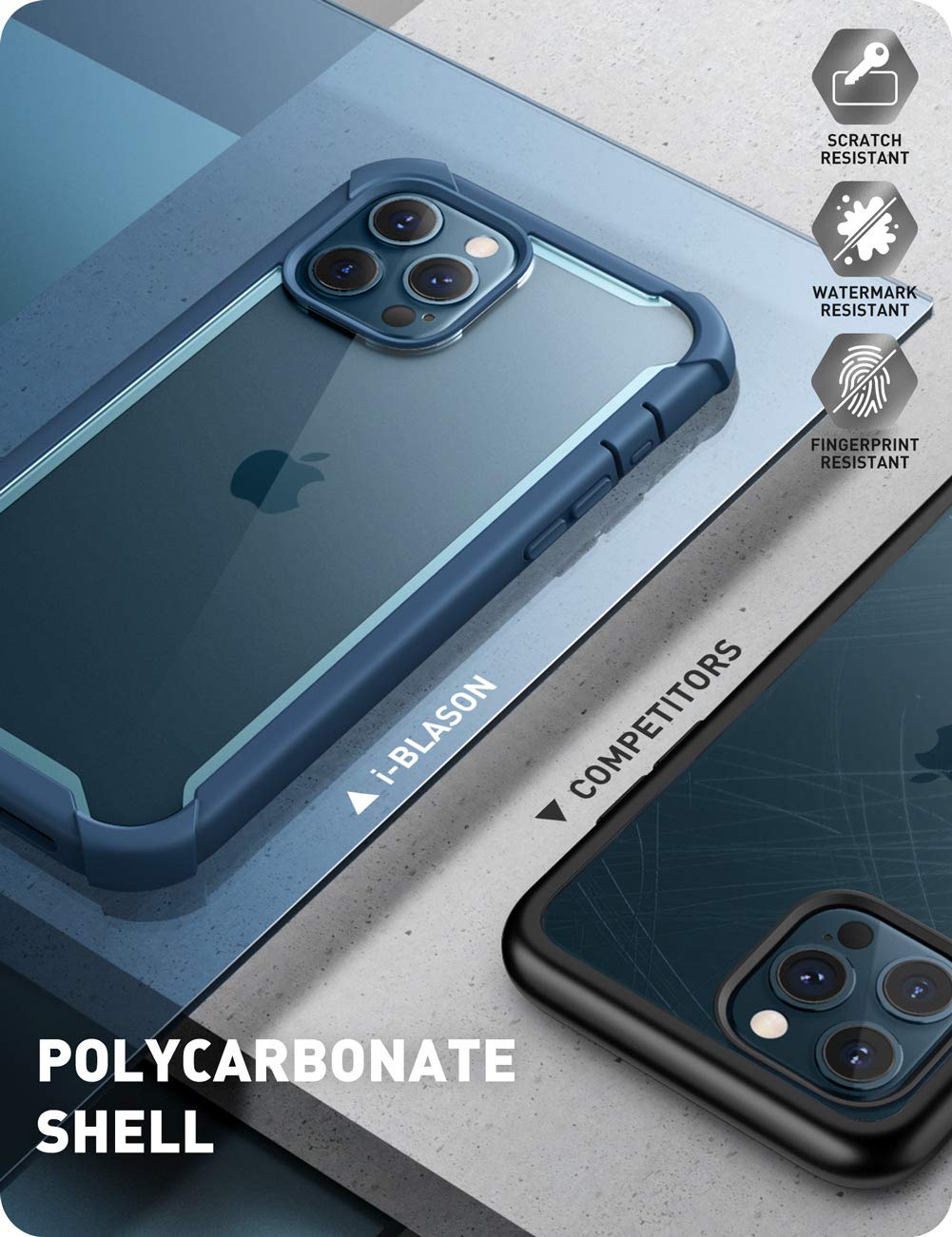 Foto 6 pulgar | Funda De Teléfono I-blason Ares Para Iphone 12 Pro Max De 6.7 Pulgadas (2020) - Venta Internacional.