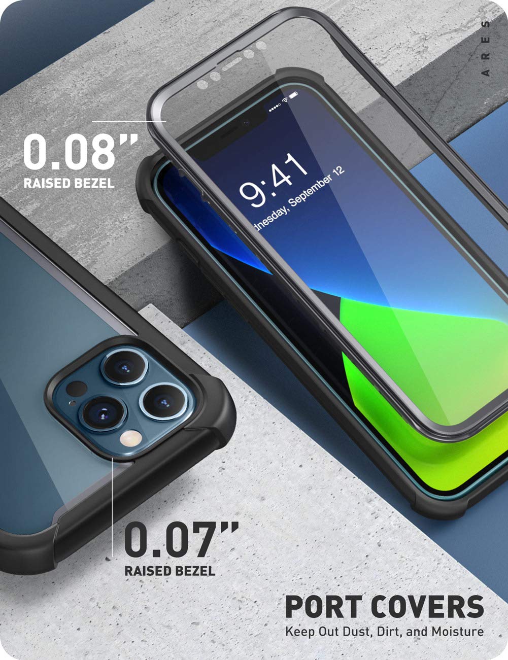 Foto 4 pulgar | Funda De Teléfono I-blason Ares Para Iphone 12 Pro Max De 6.7 Pulgadas (2020) - Venta Internacional.