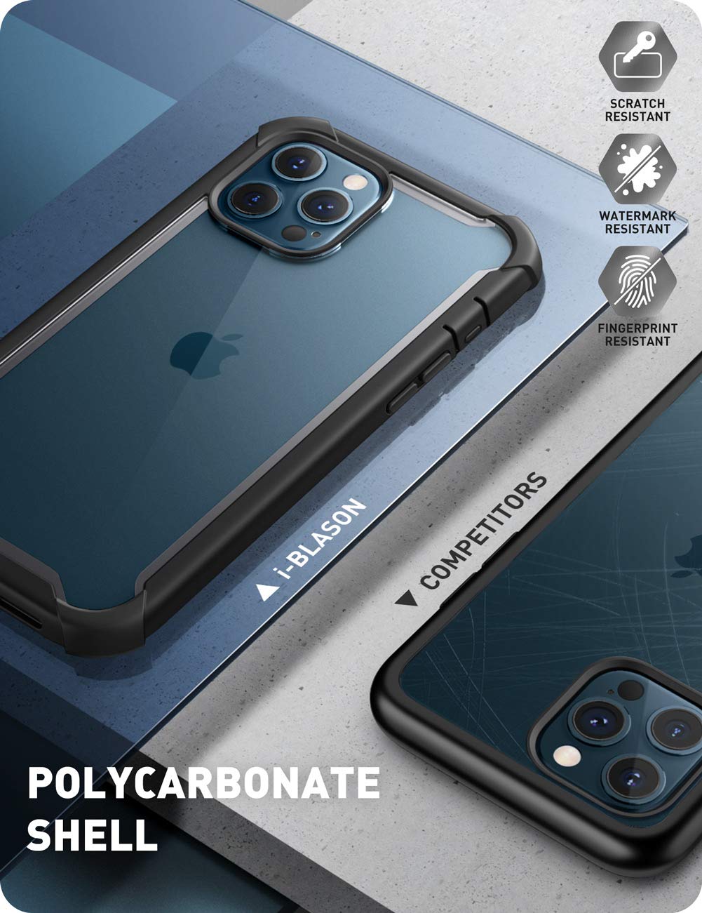Foto 6 pulgar | Funda De Teléfono I-blason Ares Para Iphone 12 Pro Max De 6.7 Pulgadas (2020) - Venta Internacional.