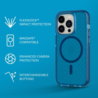 Foto 2 | Funda Tech21 Para Iphone 14 Pro Evo Check Con Magsafe - Venta Internacional.
