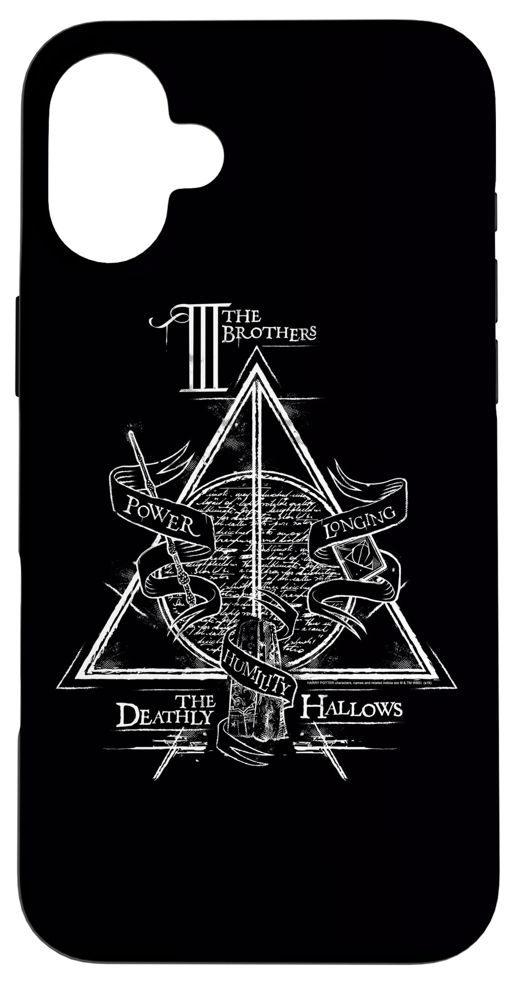 Foto 2 pulgar | Funda De Teléfono Harry Potter The Brothers: Las Reliquias De La Muerte Para Iphone 16 Plus - Venta Internacional.