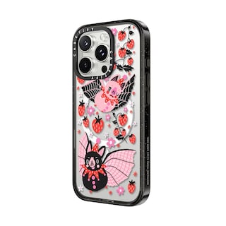 Foto 5 | Funda De Teléfono Casetify Impact Para Iphone 16 Pro Strawberry Bats - Venta Internacional.