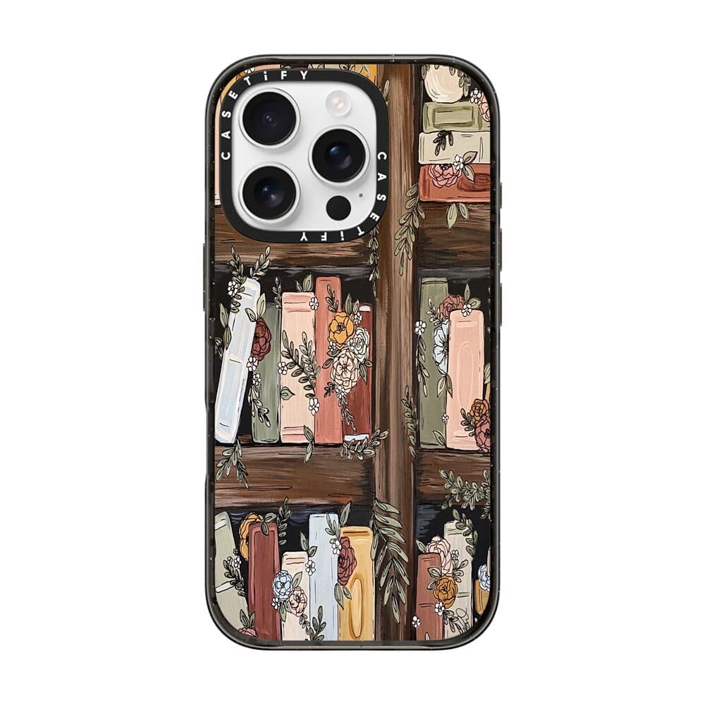 Foto 2 pulgar | Funda De Teléfono Casetify Impact Para Iphone 16 Pro, Color Negro Transparente - Venta Internacional.
