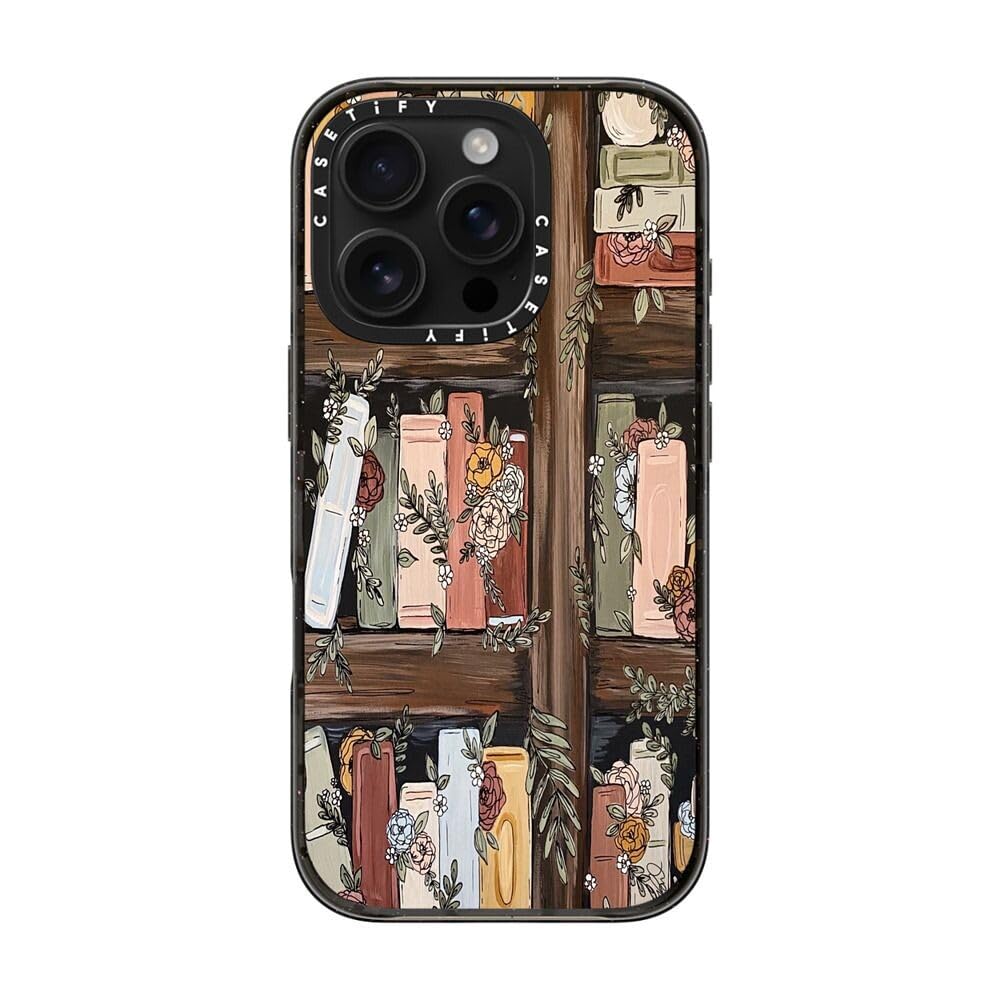 Foto 3 pulgar | Funda De Teléfono Casetify Impact Para Iphone 16 Pro, Color Negro Transparente - Venta Internacional.