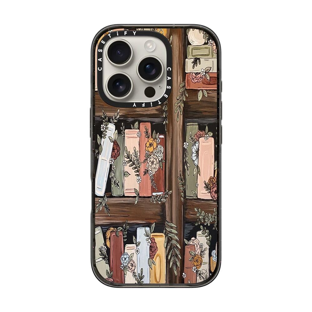 Foto 4 pulgar | Funda De Teléfono Casetify Impact Para Iphone 16 Pro, Color Negro Transparente - Venta Internacional.