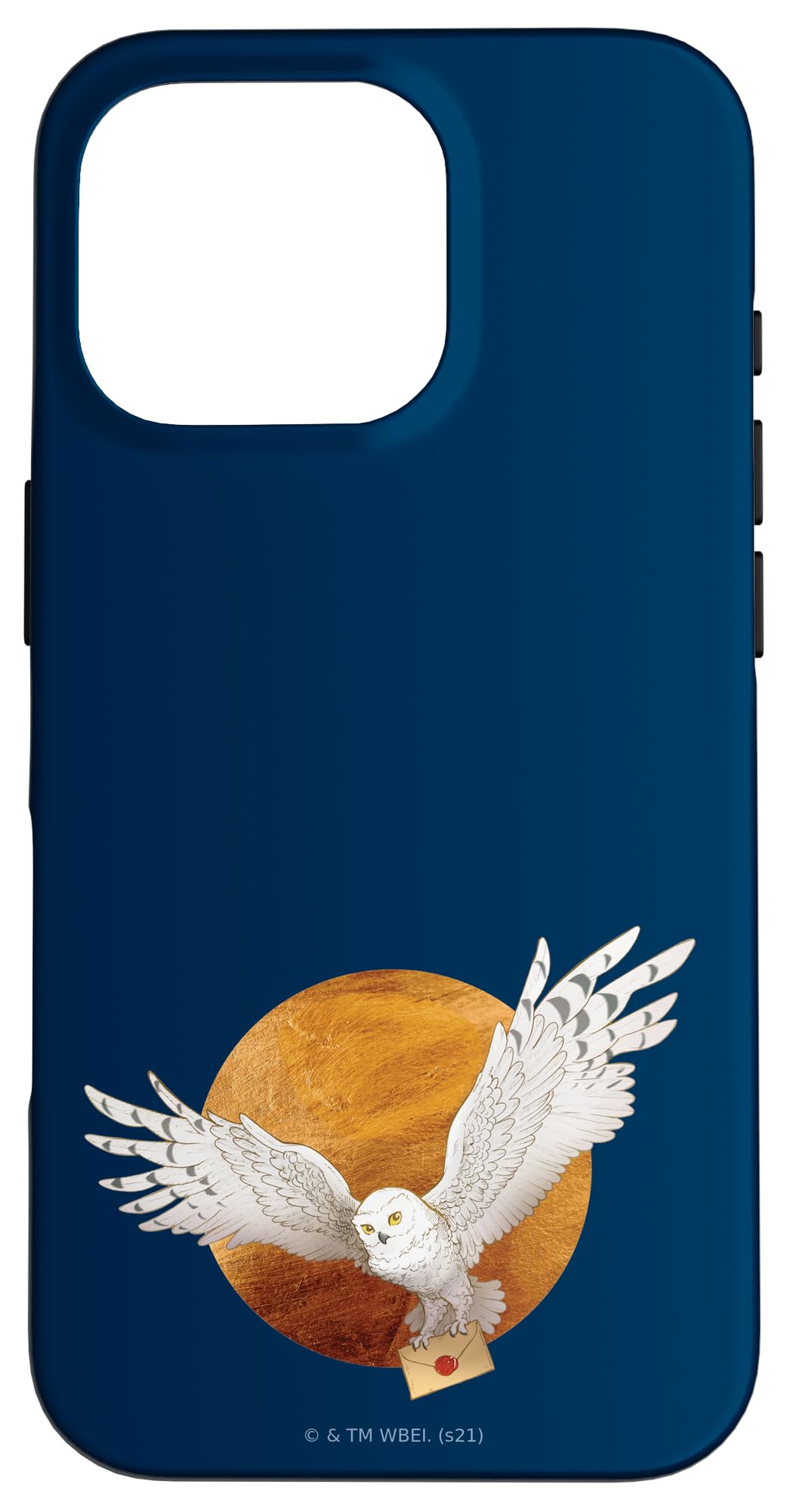 Foto 2 pulgar | Funda De Teléfono Harry Potter Hedwig Y La Luna Para Iphone 16 Pro - Venta Internacional.