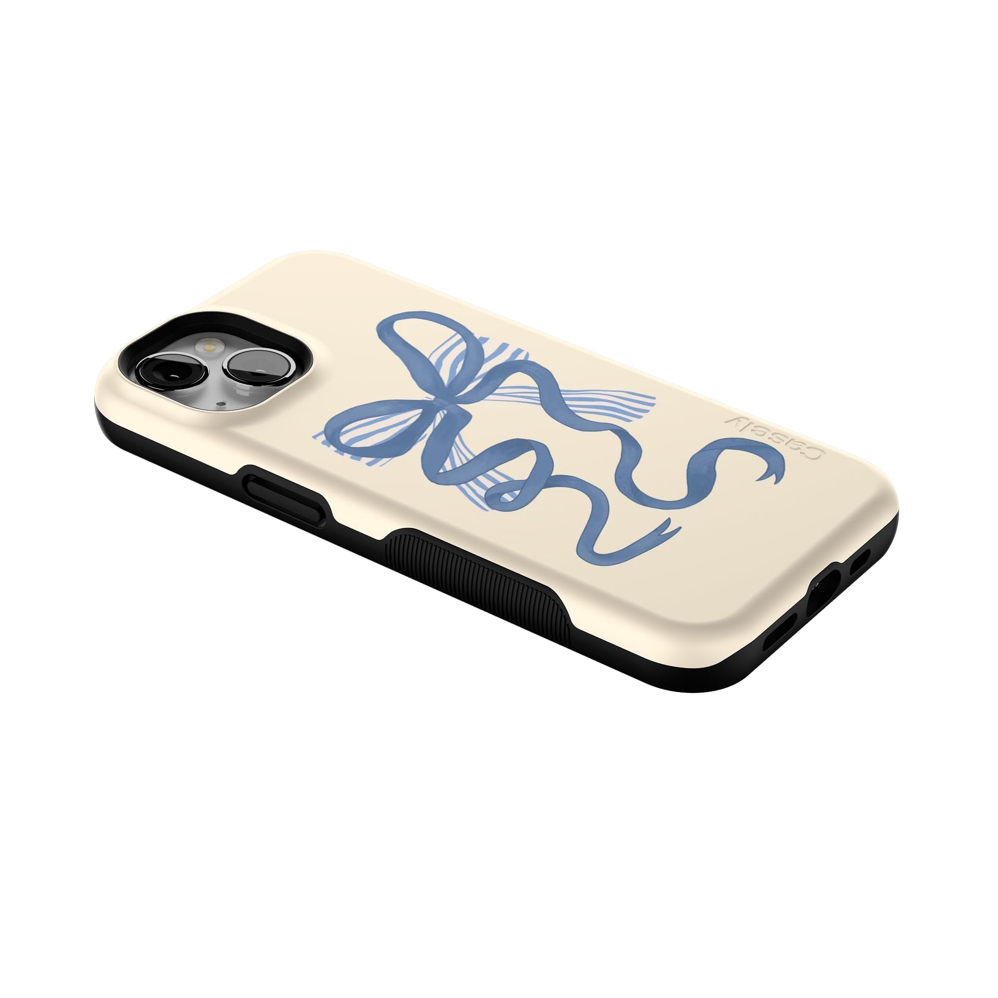 Foto 8 pulgar | Funda Para Teléfono Casely Heartstrings Blue Bow Para Iphone 13 Magsafe - Venta Internacional.
