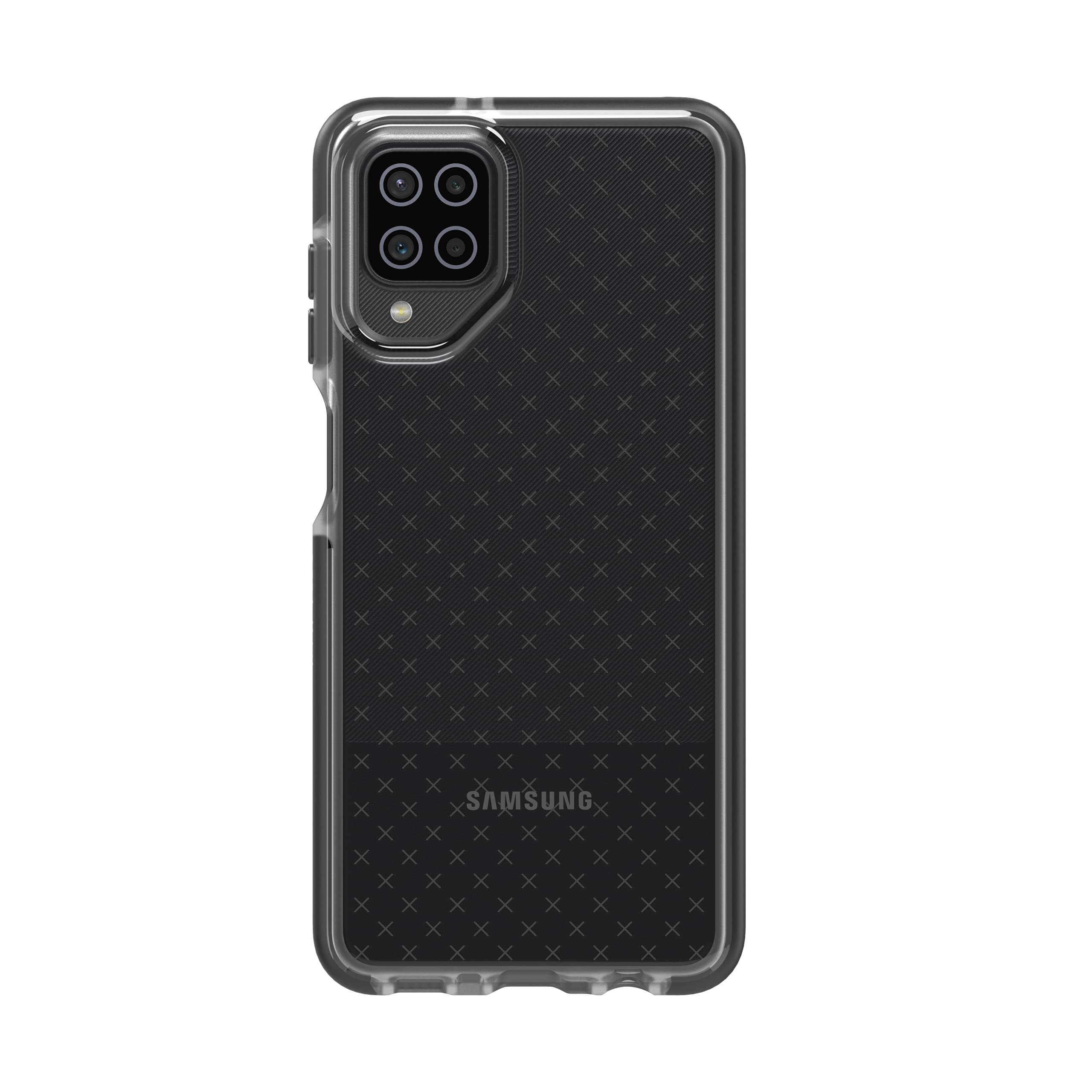 Foto 2 pulgar | Funda De Teléfono Tech21 Evo Check Para Samsung Galaxy A12 Negra - Venta Internacional.