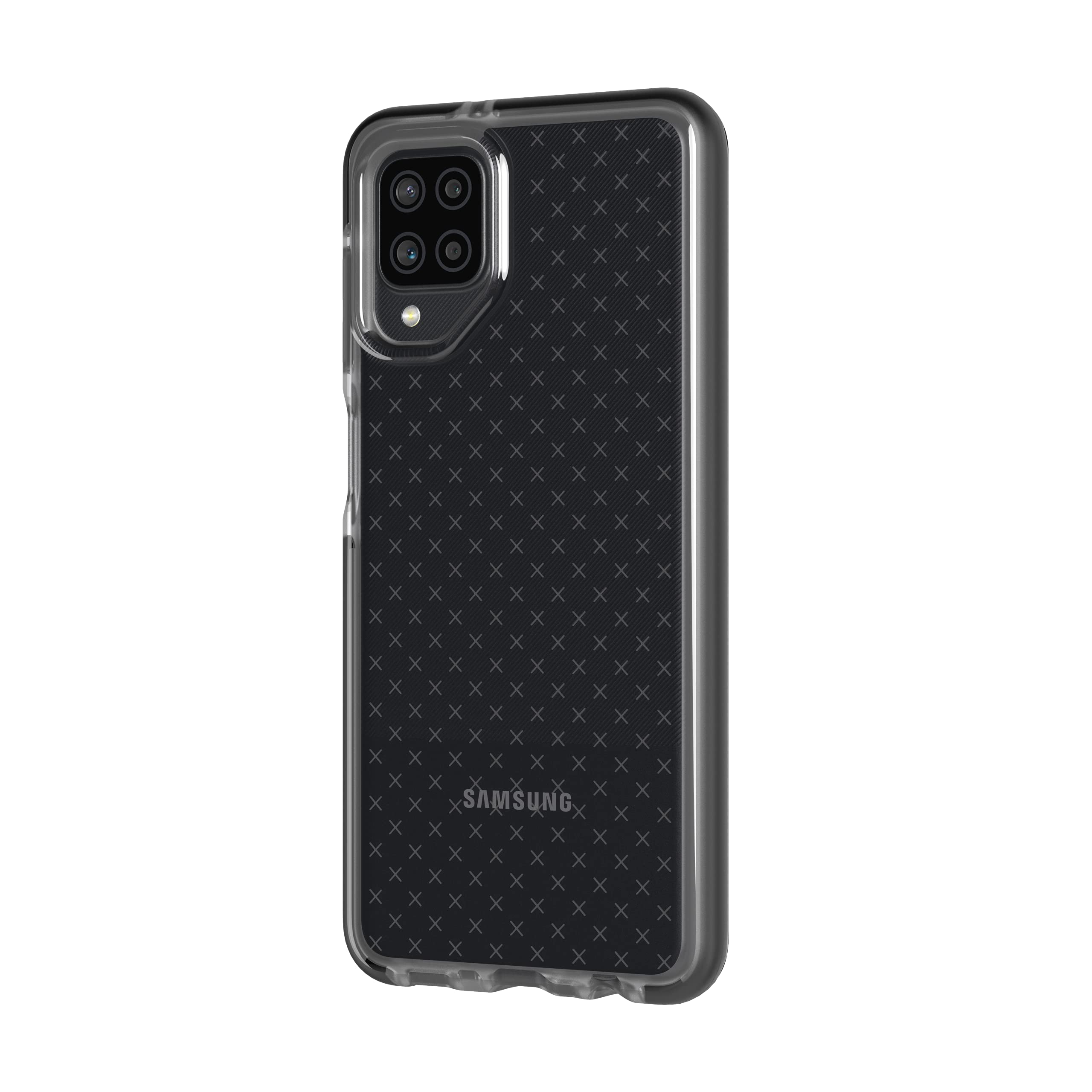Foto 4 pulgar | Funda De Teléfono Tech21 Evo Check Para Samsung Galaxy A12 Negra - Venta Internacional.