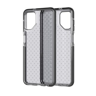 Foto 6 | Funda De Teléfono Tech21 Evo Check Para Samsung Galaxy A12 Negra - Venta Internacional.