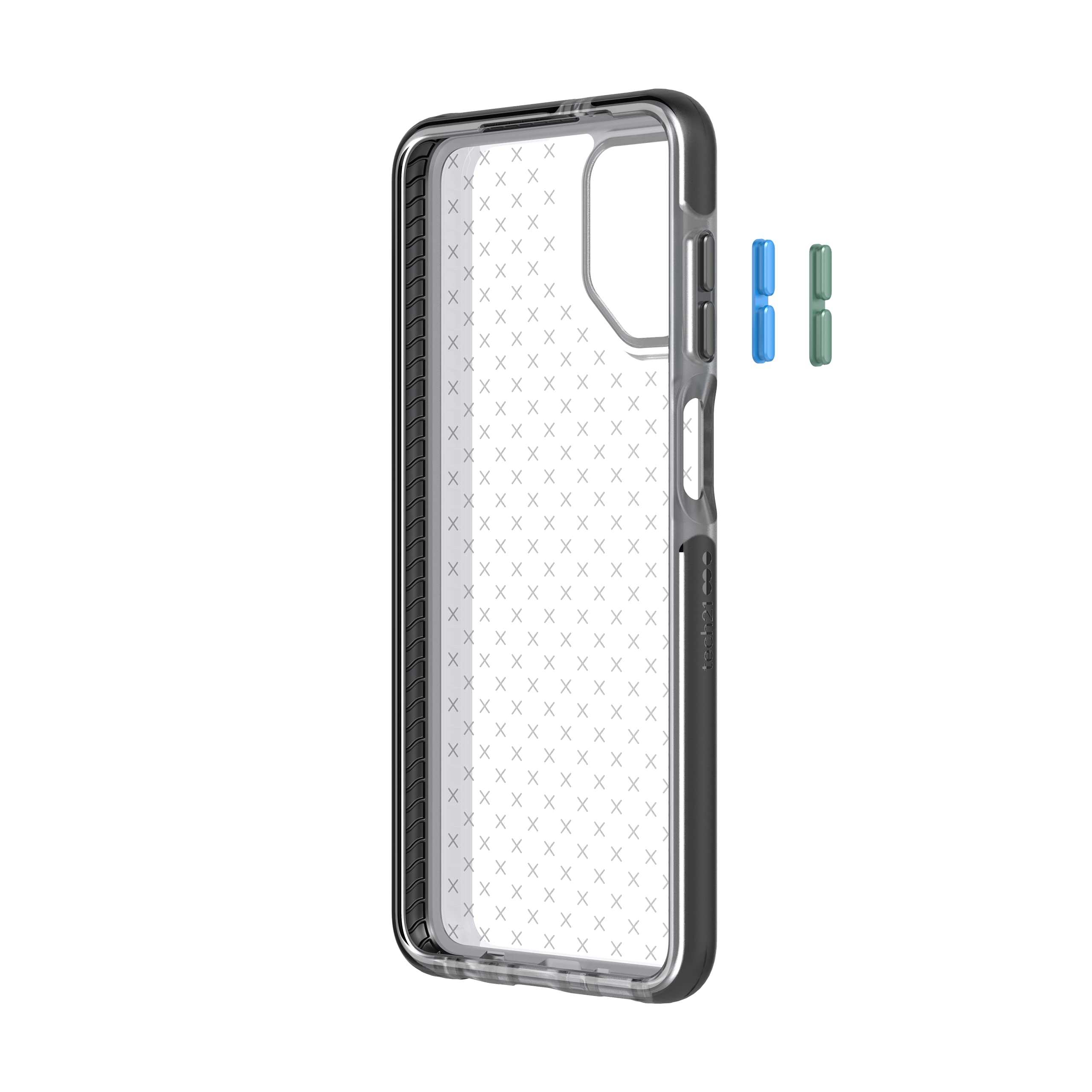 Foto 8 pulgar | Funda De Teléfono Tech21 Evo Check Para Samsung Galaxy A12 Negra - Venta Internacional.