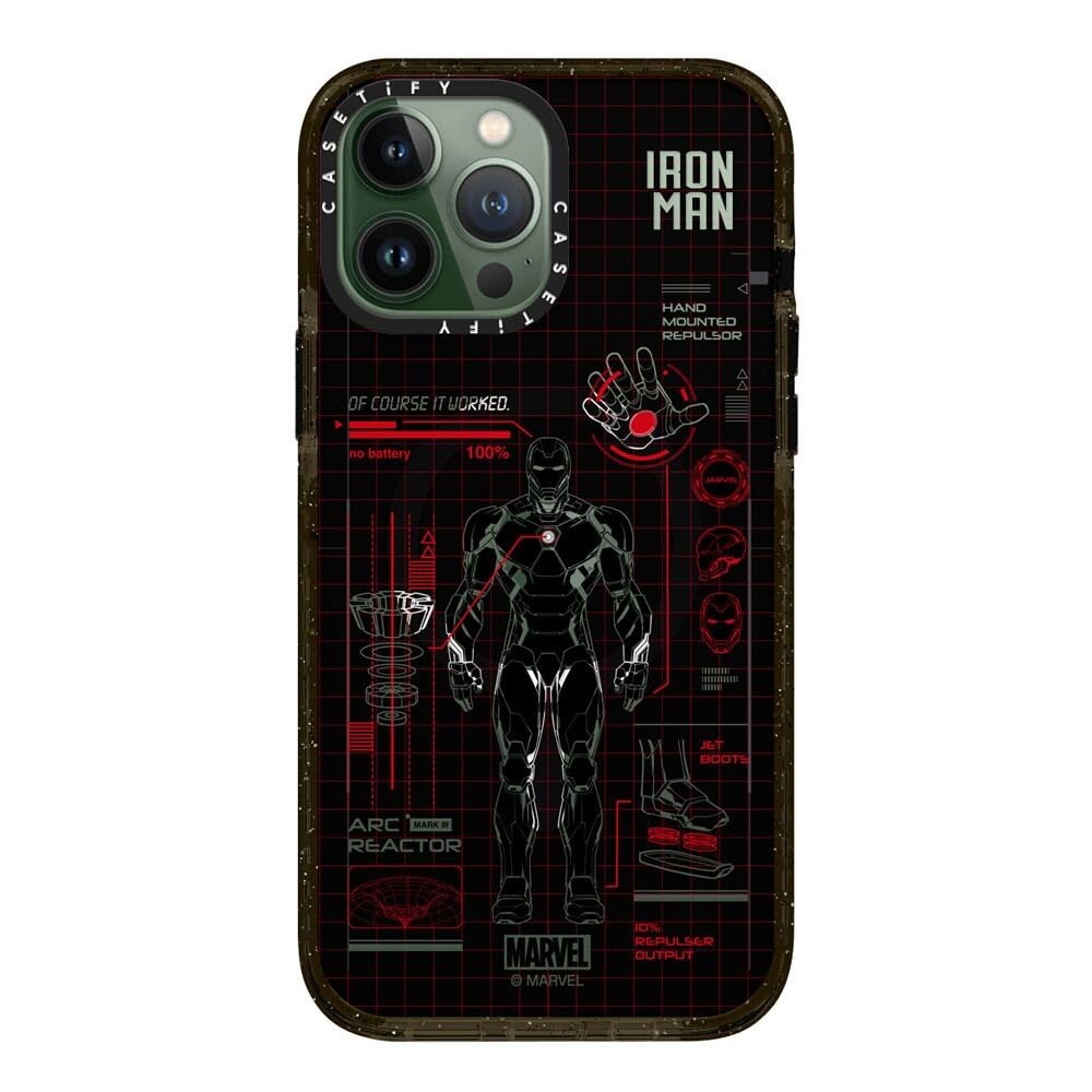 Foto 3 | Funda Para Teléfono, Tify Impact, Iphone 13 Pro Max, Iron Man, Azul - Venta Internacional.