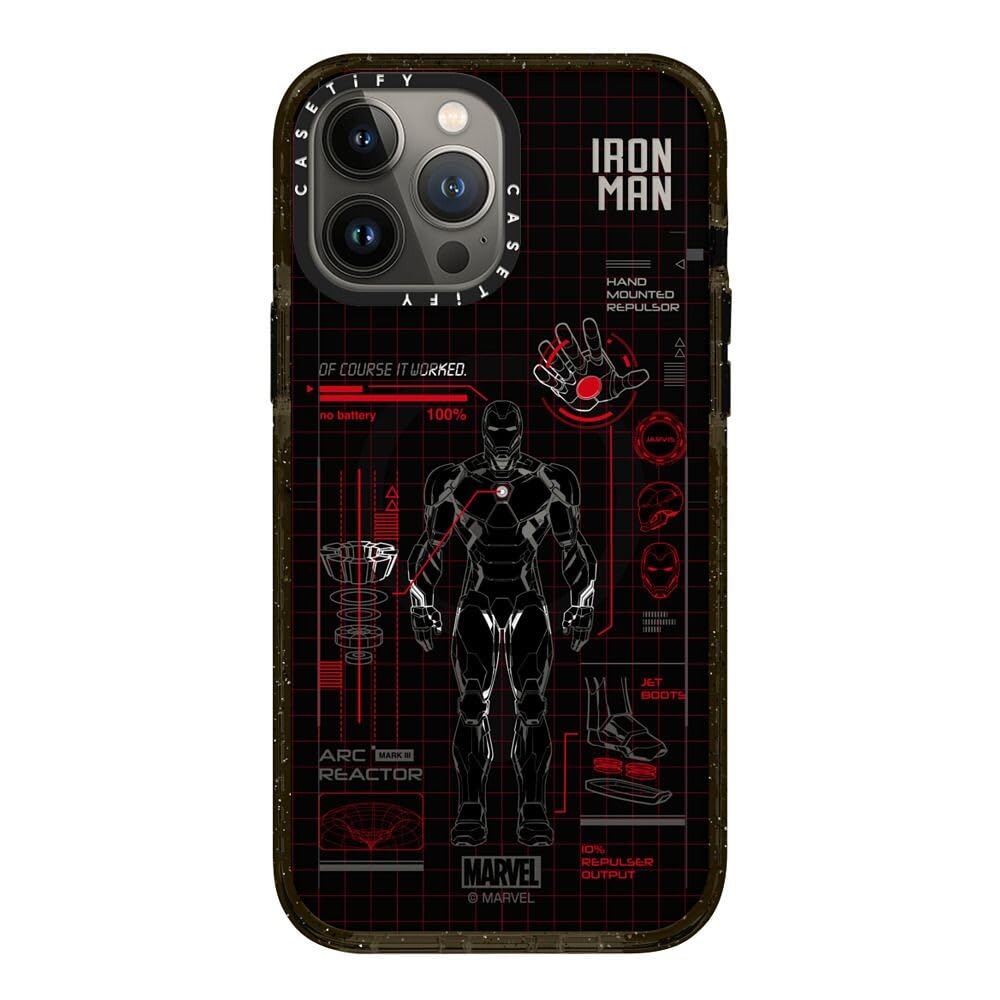 Foto 5 pulgar | Funda Para Teléfono, Tify Impact, Iphone 13 Pro Max, Iron Man, Azul - Venta Internacional.