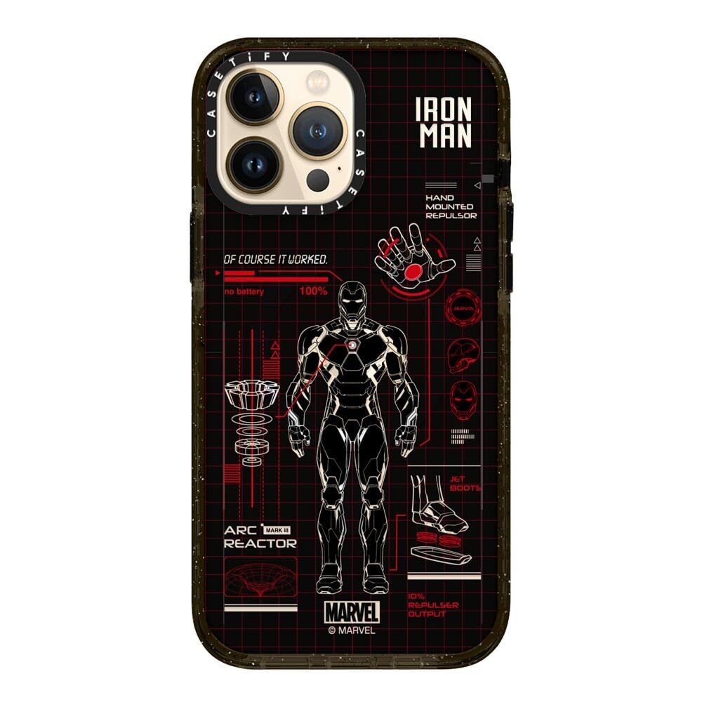 Foto 6 pulgar | Funda Para Teléfono, Tify Impact, Iphone 13 Pro Max, Iron Man, Azul - Venta Internacional.