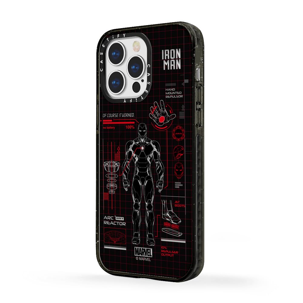 Foto 7 pulgar | Funda Para Teléfono, Tify Impact, Iphone 13 Pro Max, Iron Man, Azul - Venta Internacional.