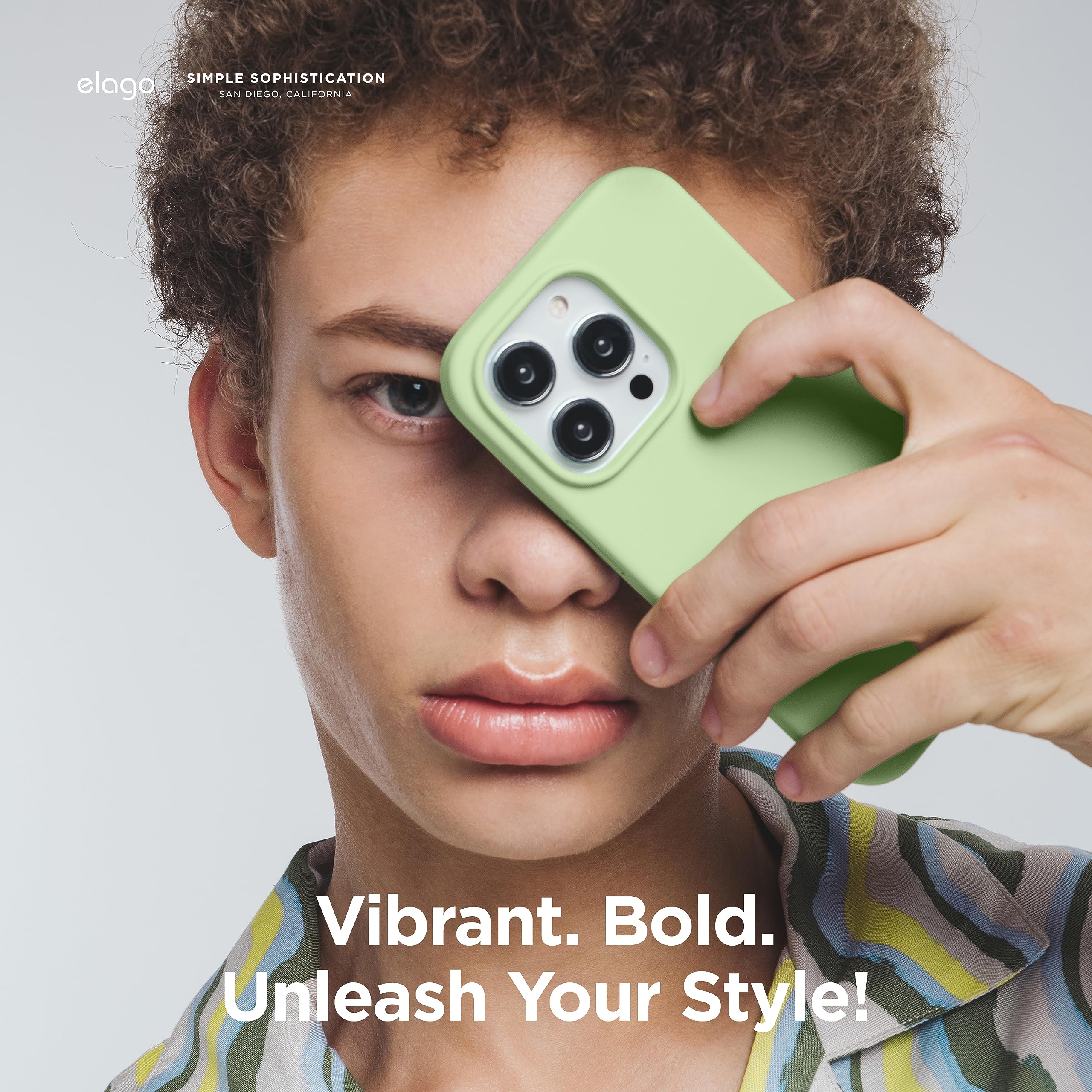 Foto 7 pulgar | Funda Elago Liquid Silicone Para Iphone 15 Plus, Color Verde Pastel - Venta Internacional.