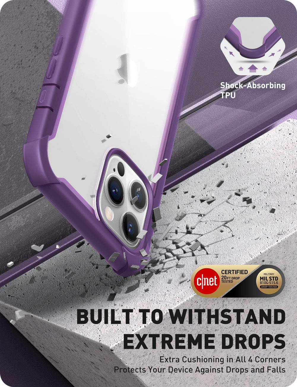 Foto 5 pulgar | Funda De Teléfono I-blason Ares Para Iphone 12 Pro Max De 6.7 Pulgadas (2020) - Venta Internacional.