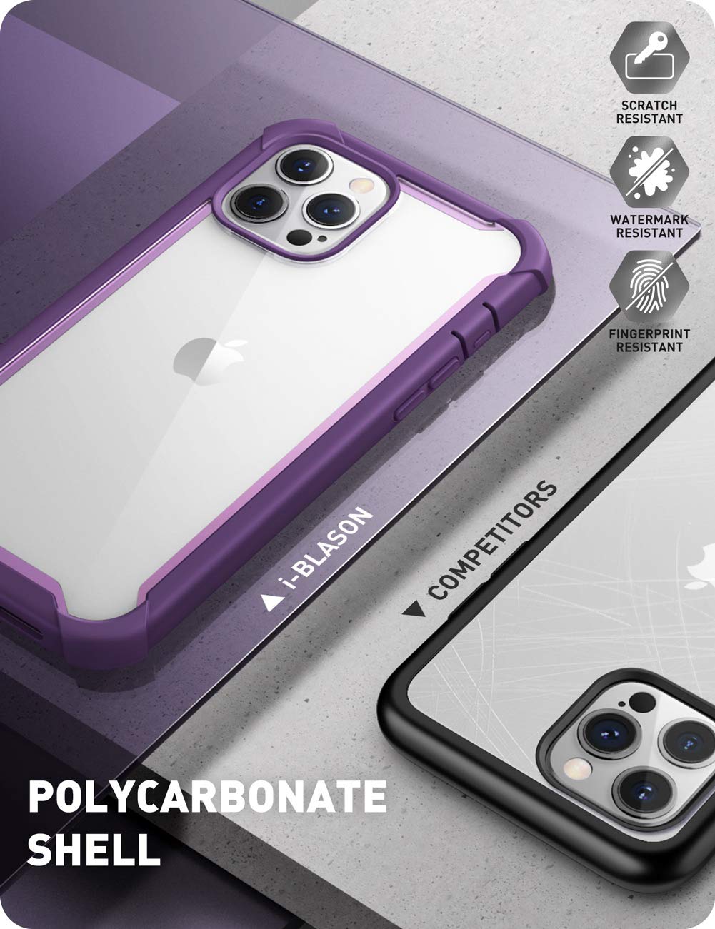 Foto 6 pulgar | Funda De Teléfono I-blason Ares Para Iphone 12 Pro Max De 6.7 Pulgadas (2020) - Venta Internacional.