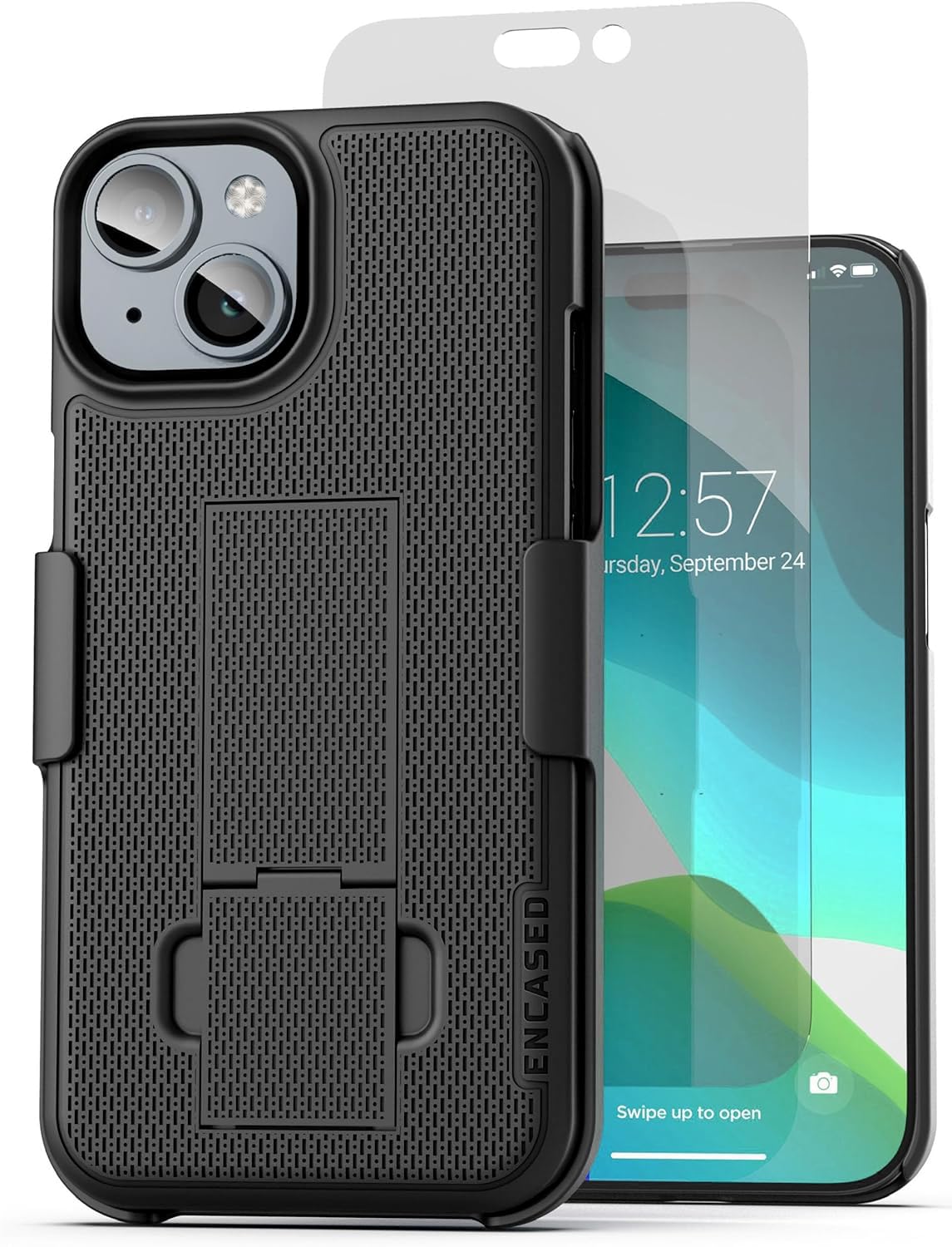 Funda Duraclip Para Iphone 15 Con Clip Para Cinturón - Venta Internacional.