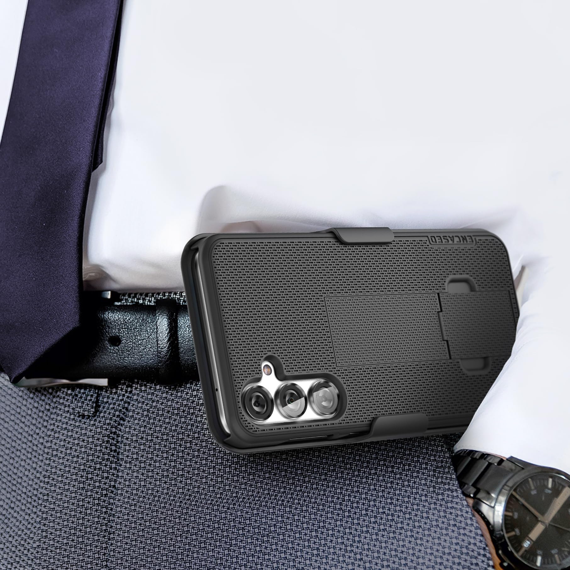 Foto 3 pulgar | Funda Duraclip Con Clip Para Cinturón Para Samsung Galaxy S23 Fe - Venta Internacional.